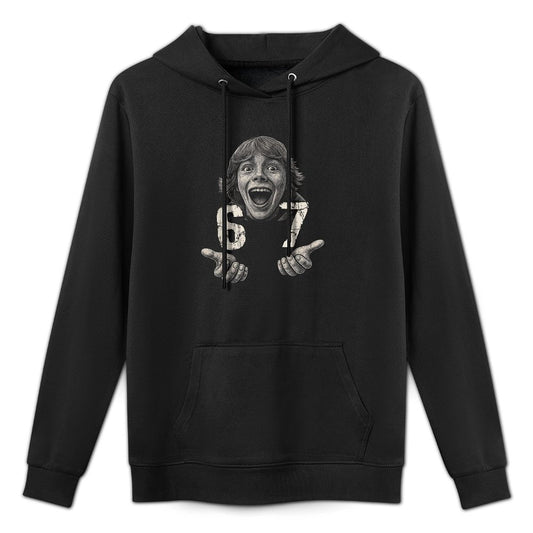 Kid Six Seven Meme  Humor Funny 67 Layering Staple Hoodie