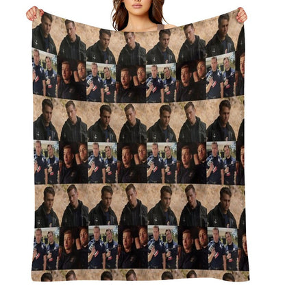 Buddie Collage Throw Blanket