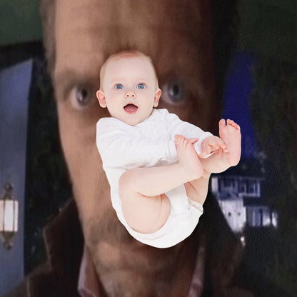 Low Quality House MD Meme Throw Blanket