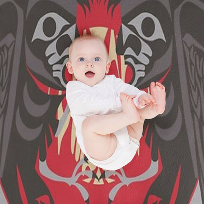 Raven Vision Throw Blanket