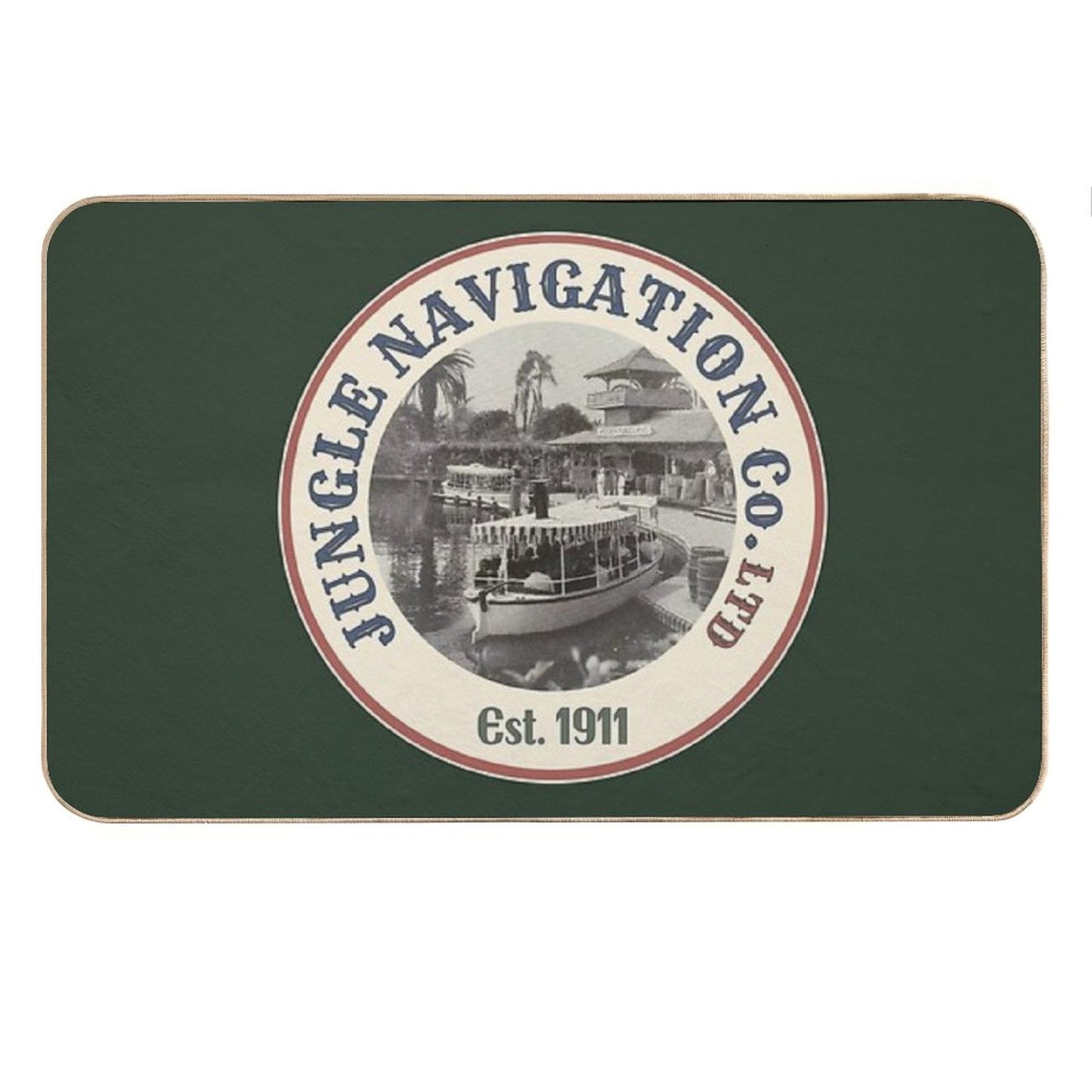 Jungle Excursion Bath Mat