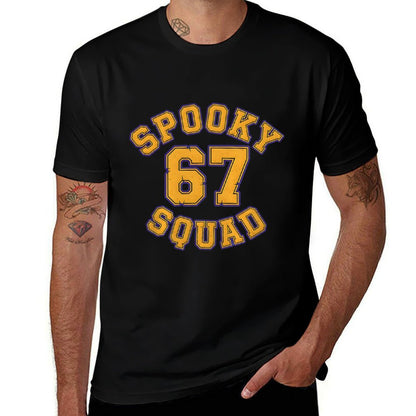 Funny Spooky Squad 67 Kids Adult Halloween 67 Haunted by 67 Premium Tri-Blend  Affordable Price T-Shirt