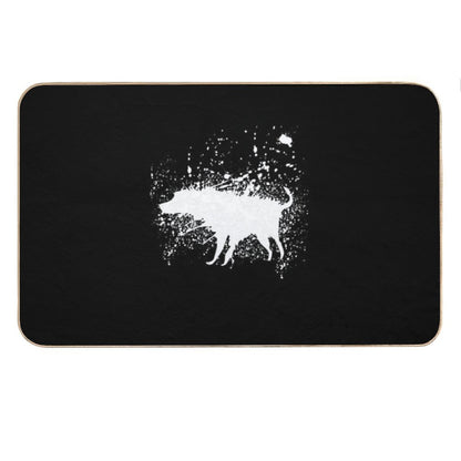 Banksy Splash Dog Bath Mat