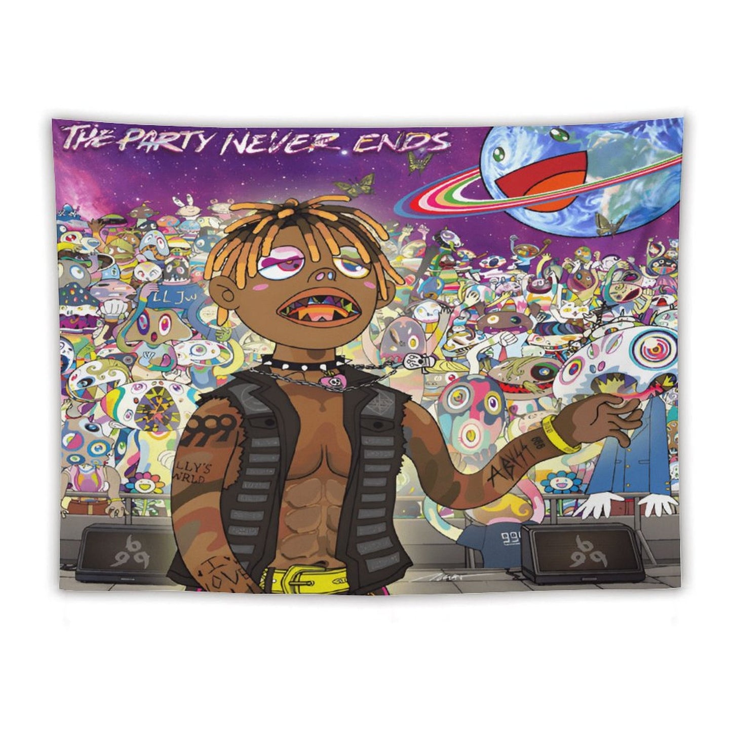 The Party Never Ends Tapestry