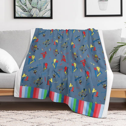 Good Guys Child's Play Chucky - Killer Doll - Pattern Throw Blanket