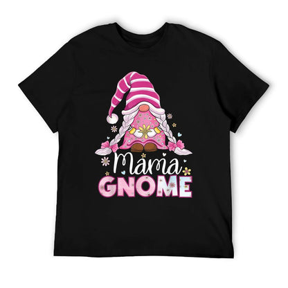 Flower For Mom Gnomies Cute Gnome Mom Happy Mother&#39;s Day T-Shirt
