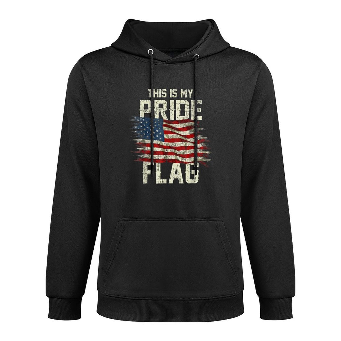 This Is My Pride USA American 4th of July Patriotic Moisture-Wicking Hoodie