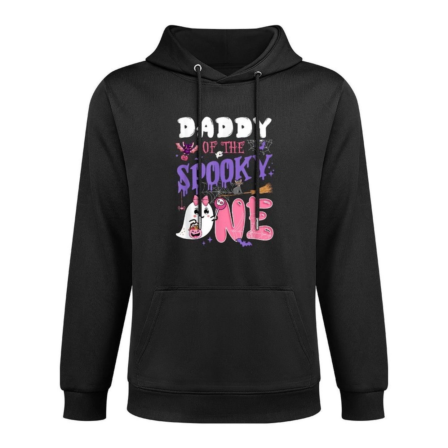 Daddy Of The Spooky One 1St Birthday Girl Halloween Ghost Shape Retention Hoodie