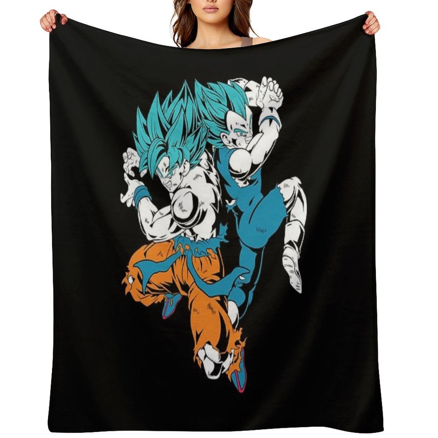 Goku - Dragon Ball Throw Blanket