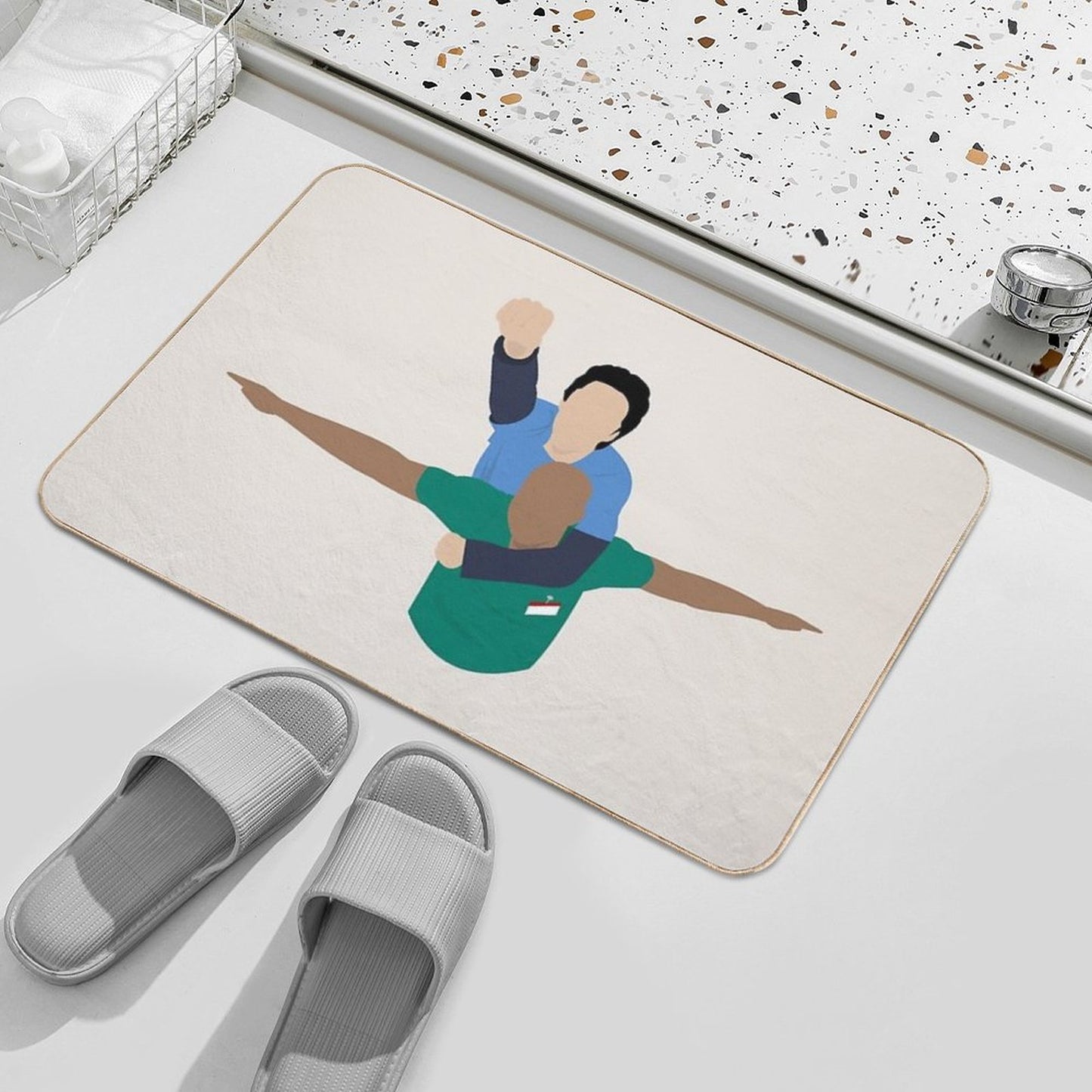 Scrubs Eagle Bath Mat