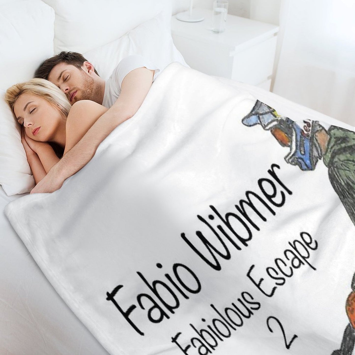 Fabio Wibmer Fabiolous Escape 2 Throw Blanket