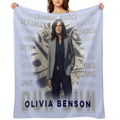 Olivia Benson Throw Blanket