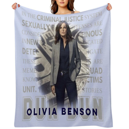 Olivia Benson Throw Blanket