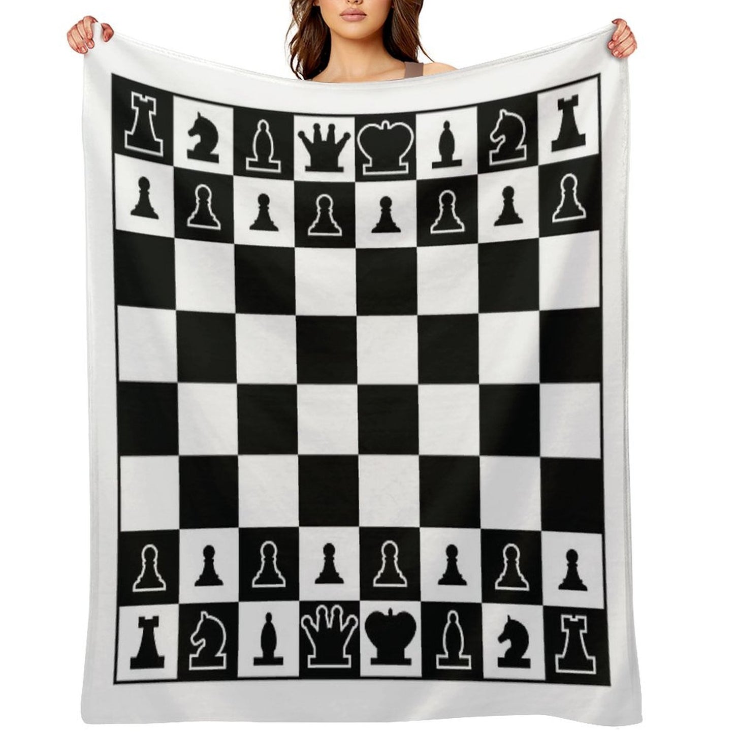 Chess Board Blanket Throw Blanket