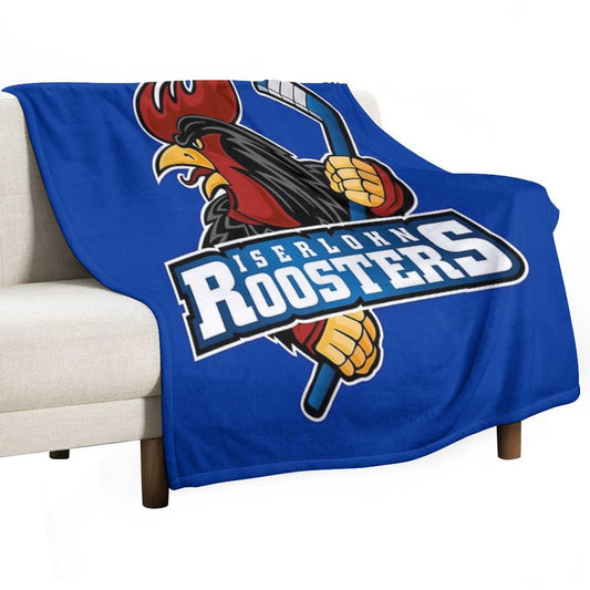 Iserlohn Roosters Throw Blanket