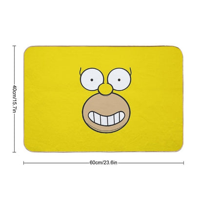 Homer Background 2 Bath Mat