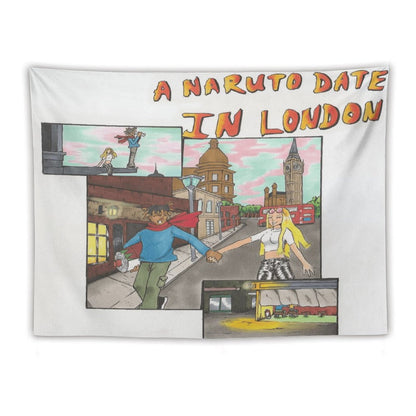 A Naruto Date In London Tapestry