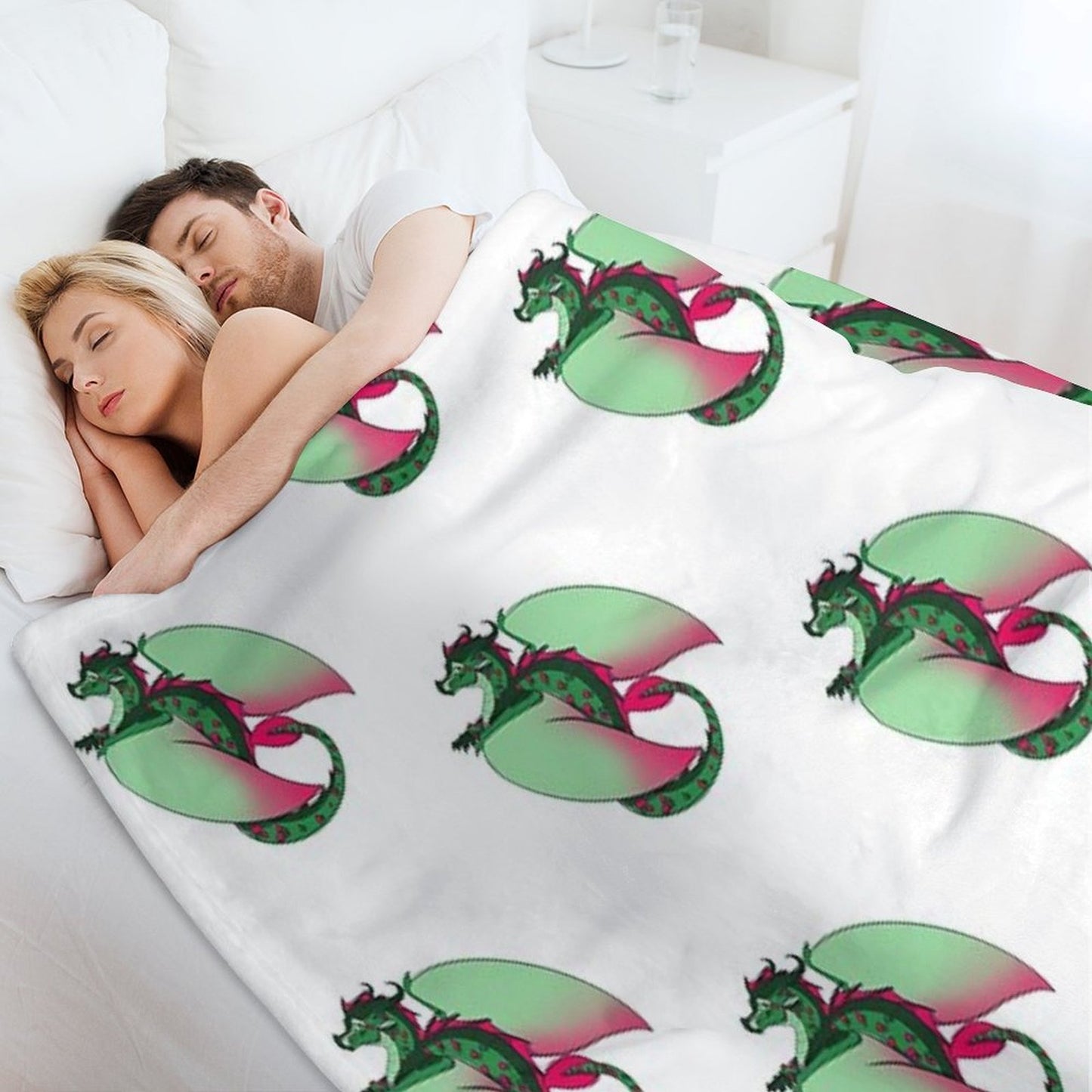 Cobra Lily - Wings of Fire Throw Blanket
