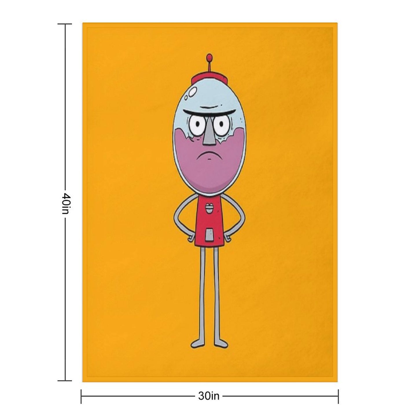 Regular Show - Benson Throw Blanket