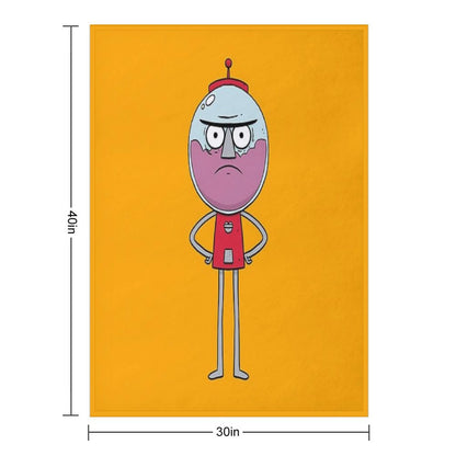 Regular Show - Benson Throw Blanket