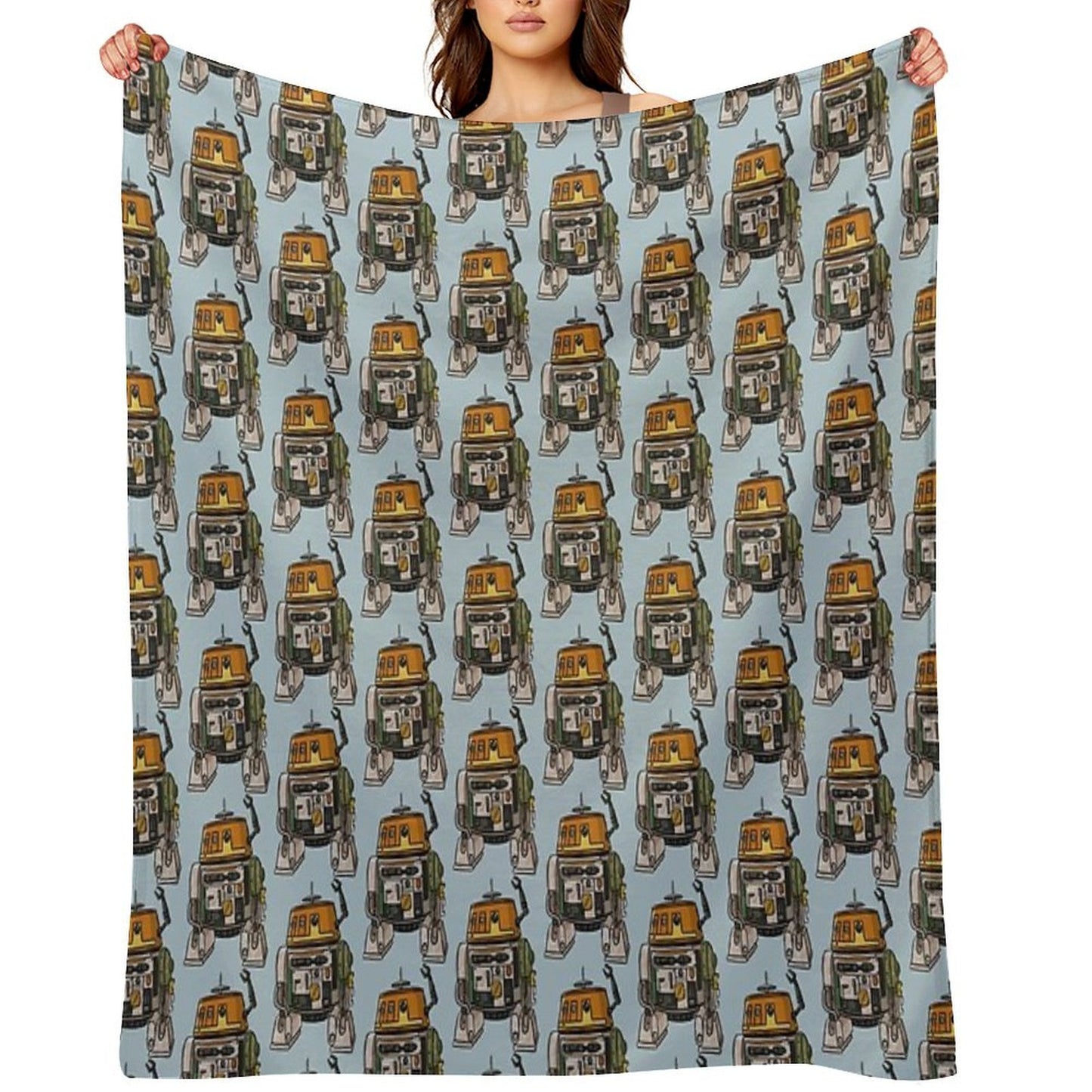Best Gifts For Men And WomenRebel Toons Chopper Throw Blanket