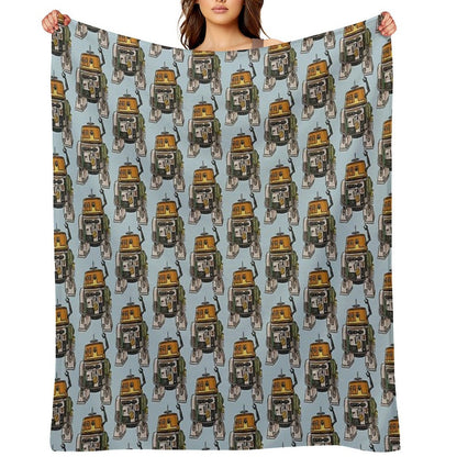 Best Gifts For Men And WomenRebel Toons Chopper Throw Blanket