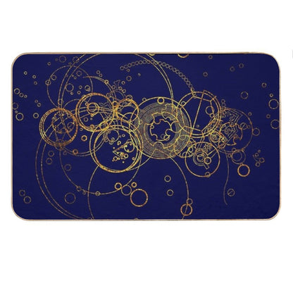 Time Lord Writing -  Transparent Bath Mat