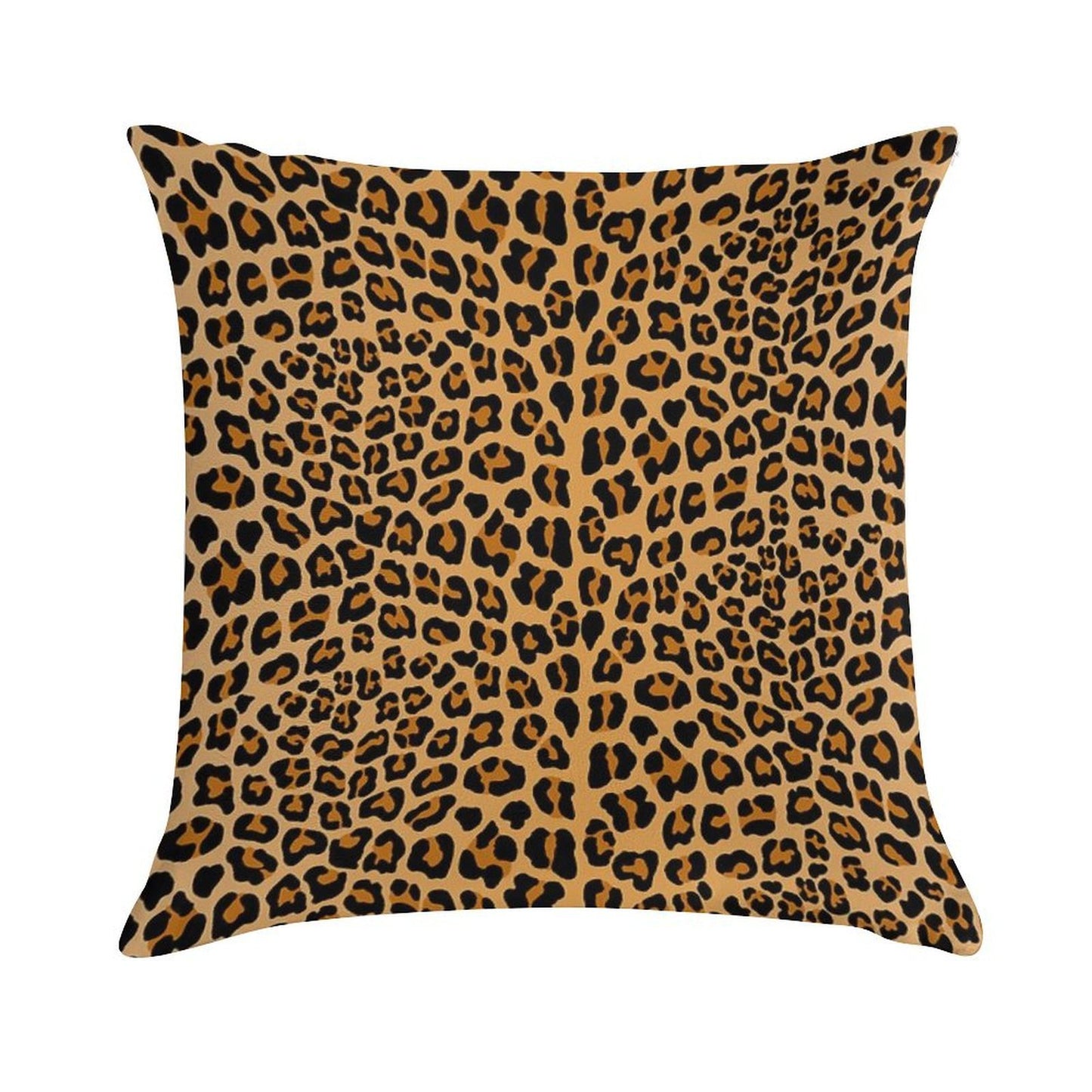 Trendy Leopard Print Aesthetic – Wild Animal Pattern Design Soft Multiple Sizes Throw Pillow