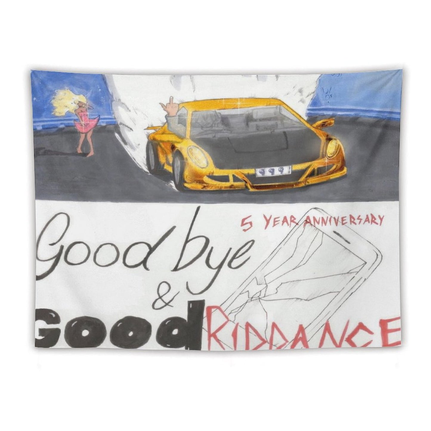 Goodbye & Good Riddance (5 Year Anniversary Edition) Tapestry