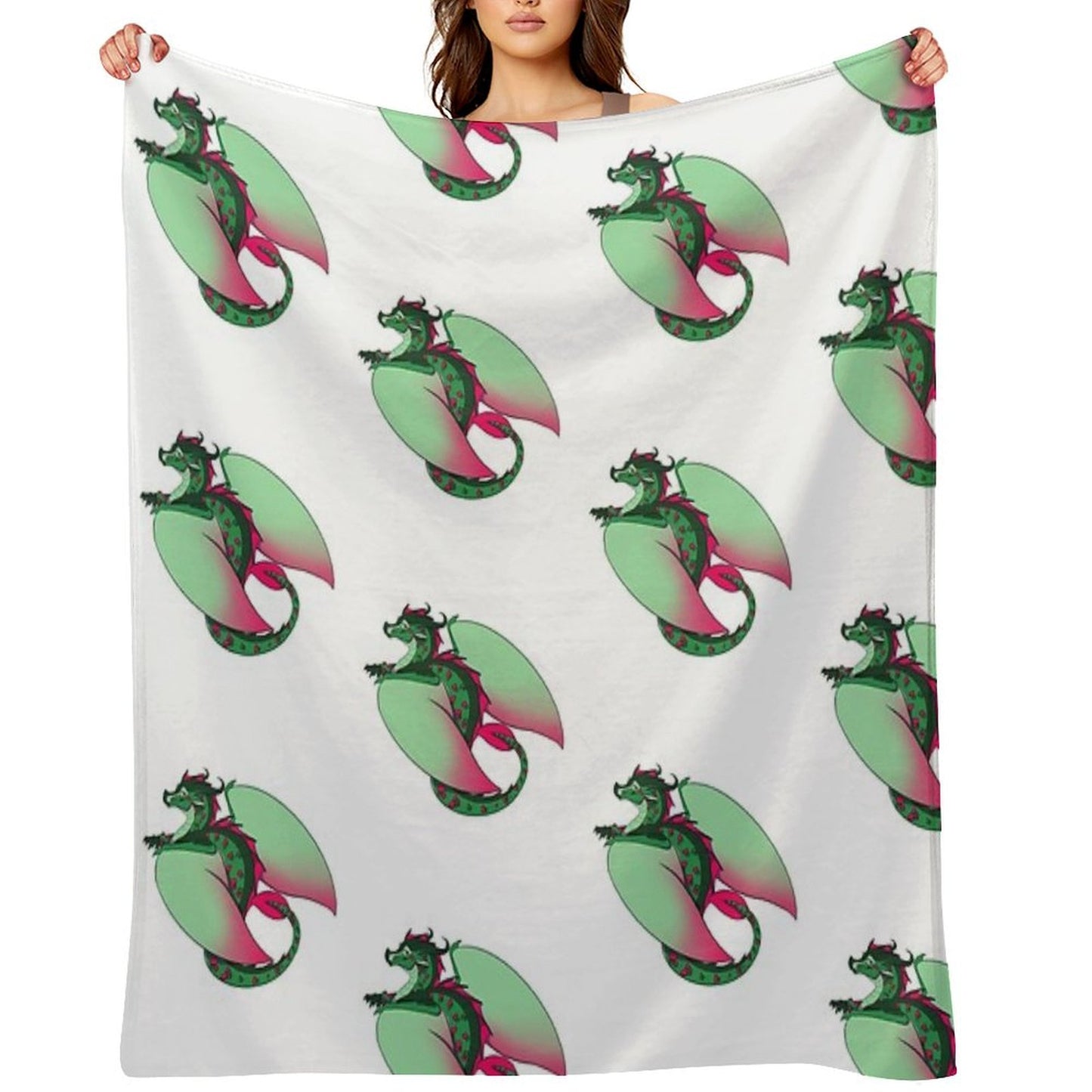 Cobra Lily - Wings of Fire Throw Blanket