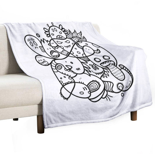 Doodle Throw Blanket