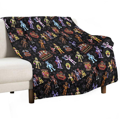 Five Nights at Freddy’s Throw Blanket