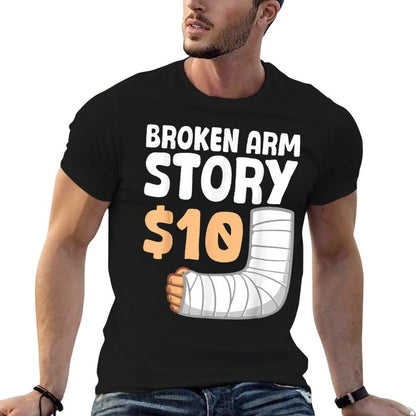 Cool Broken Arm Design For Men Women Kids Elbow Broken Arm T-Shirt