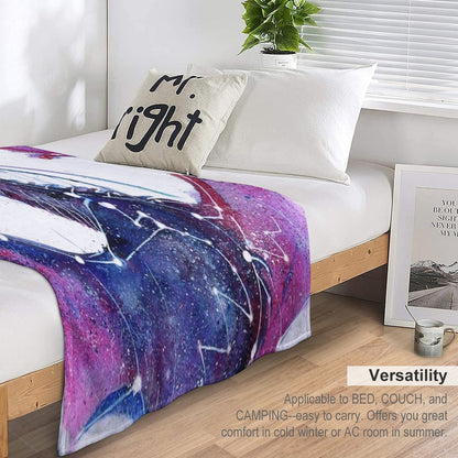 Galaxy Dragon Throw Blanket
