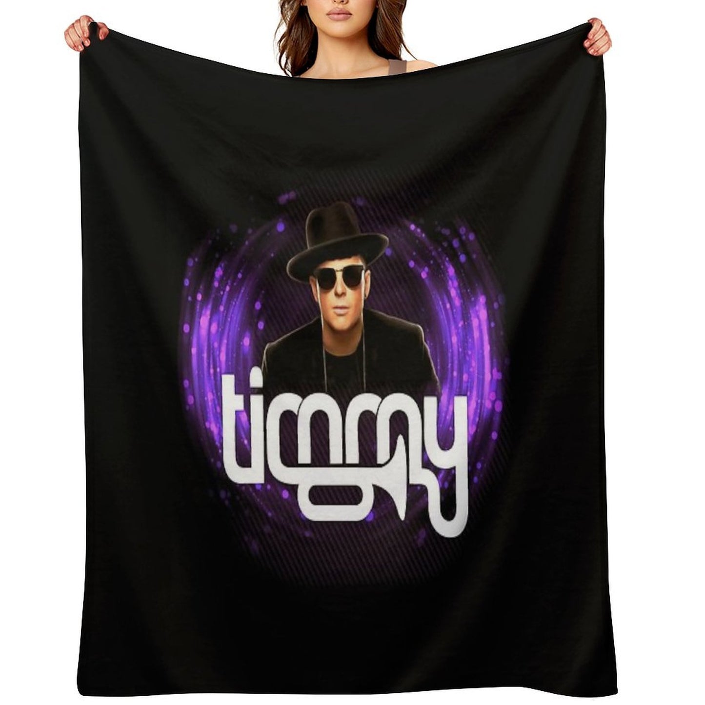 Timmy Trumpet Musician Throw Blanket