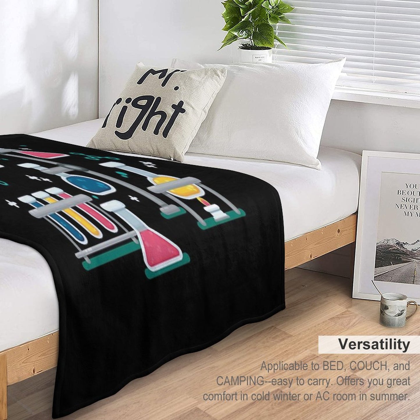 Amazing Chemistry Throw Blanket