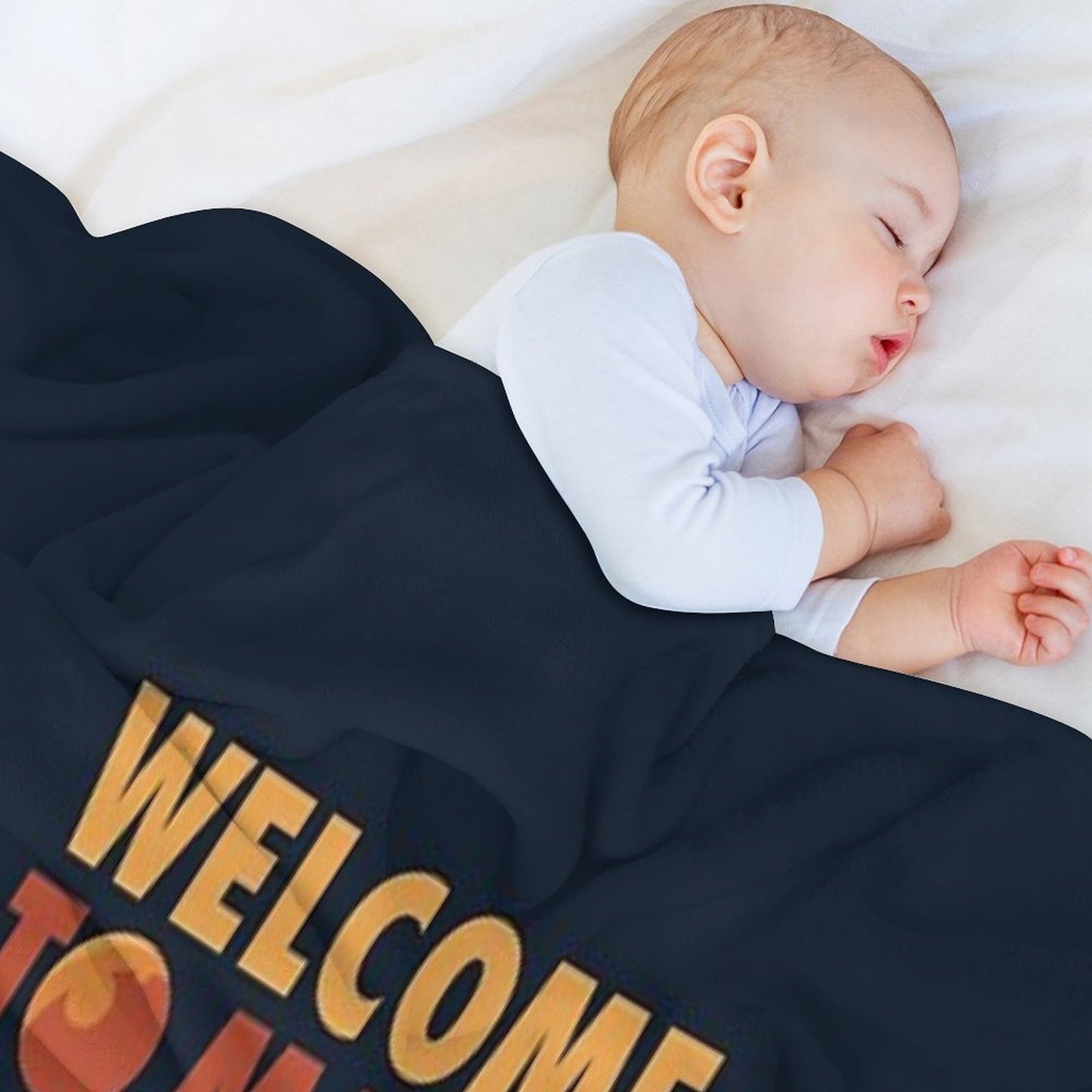 Welcome to Mars Throw Blanket