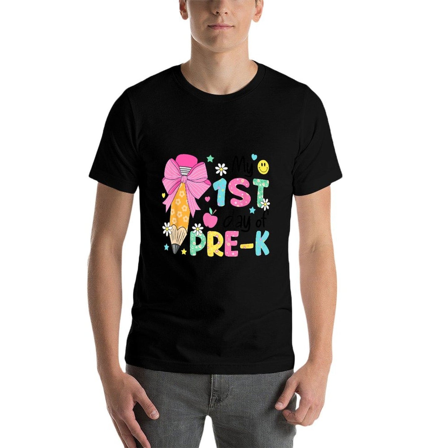 My 1st Day of Pre-K PreK Pre K 2025 Back to School Girls Comfortable T-Shirt