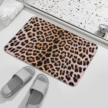 Cheetah Print  Eco-Friendly Bath Mat