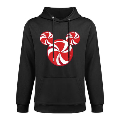 Disney - Christmas Candy Medium-Weight Fabric Hoodie