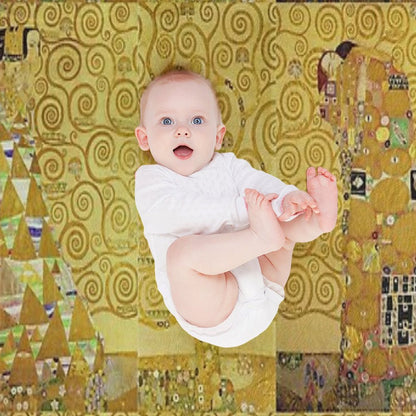 Gustav Klimt - Gustav Klimt  Tree Of Life (Arbol De La Vida) Throw Blanket