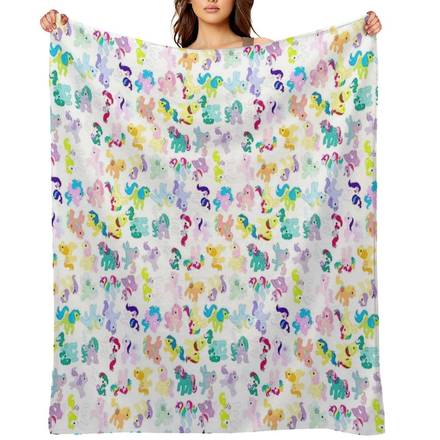 MLP All Over Me Throw Blanket