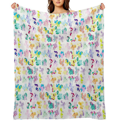 MLP All Over Me Throw Blanket