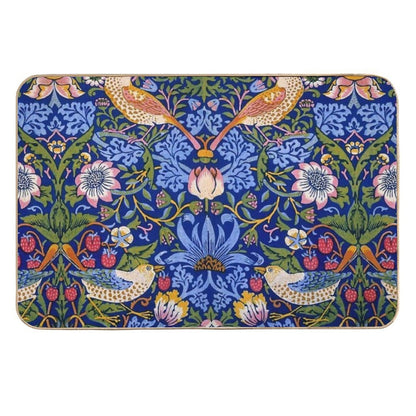 William Morris The Strawberry Thief 1.  Eco-Friendly Bath Mat