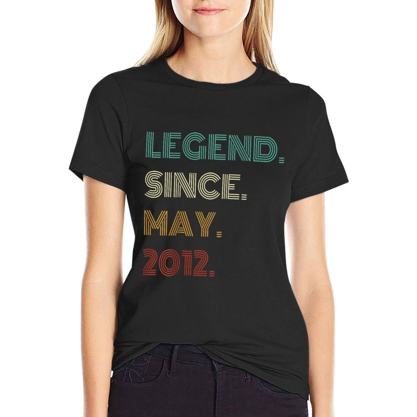 13 Years Old Legend Since May 2012 13th Birthday T-Shirt