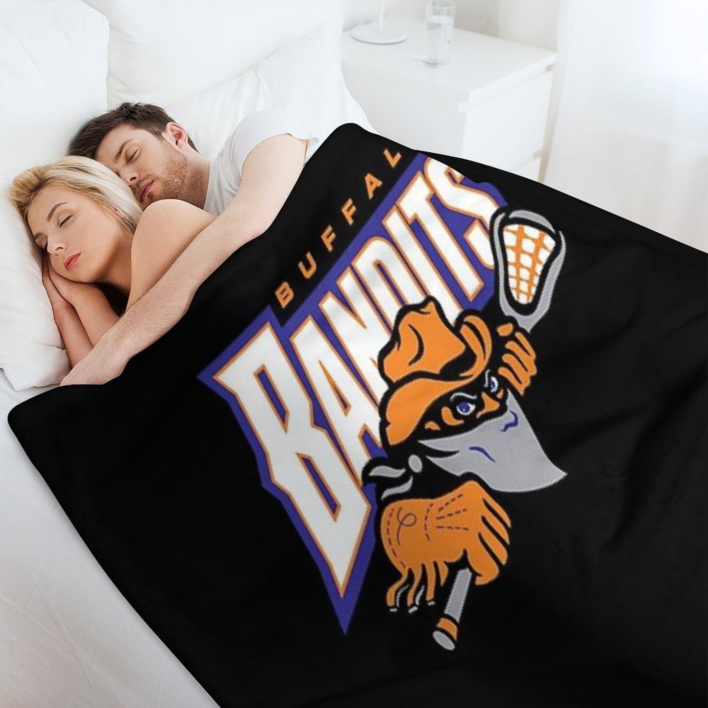 Buffalo Bandits Throw Blanket