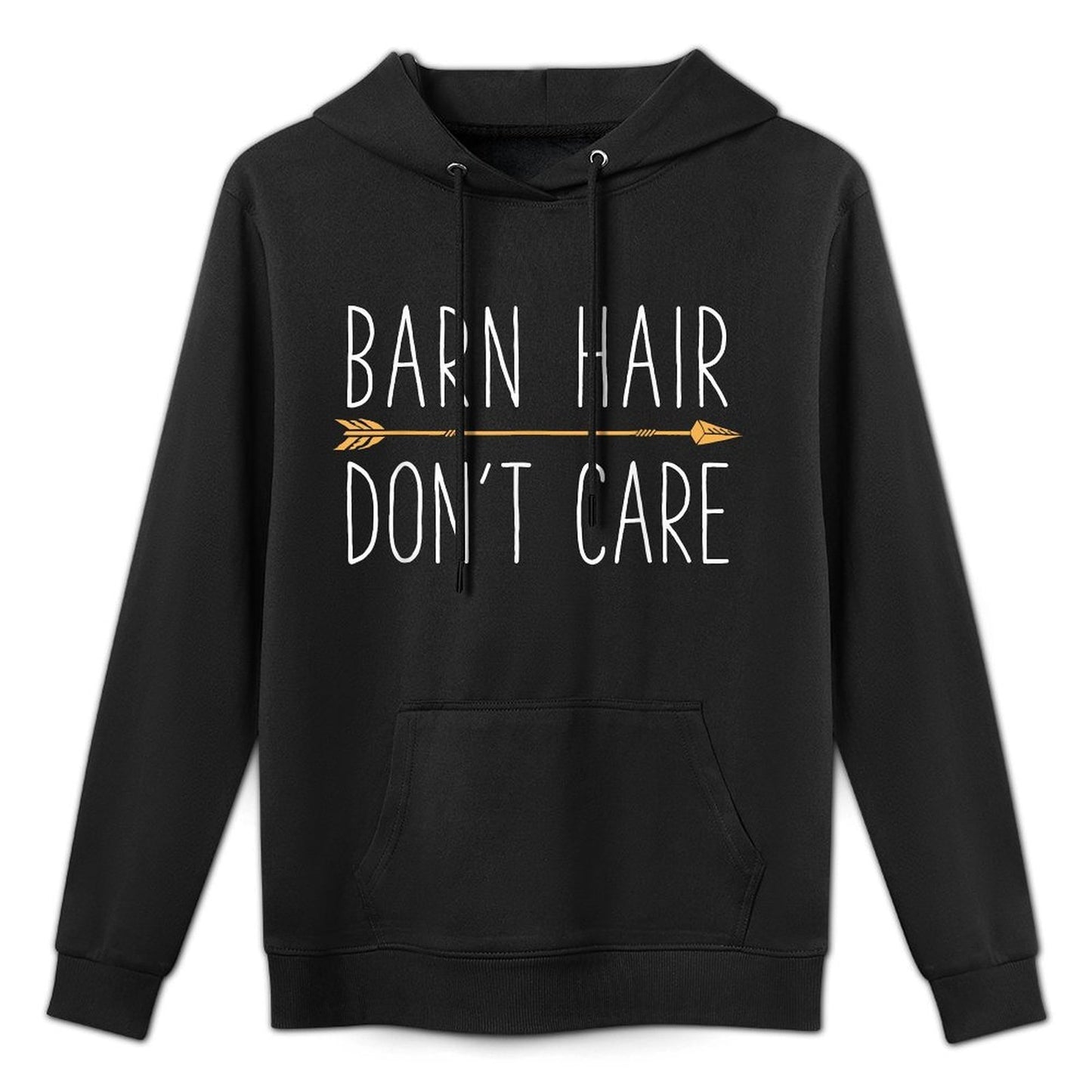 Horse Barn Hair Dont Care Girls Women Farm Horseback Riding Pilling-Resistant Hoodie