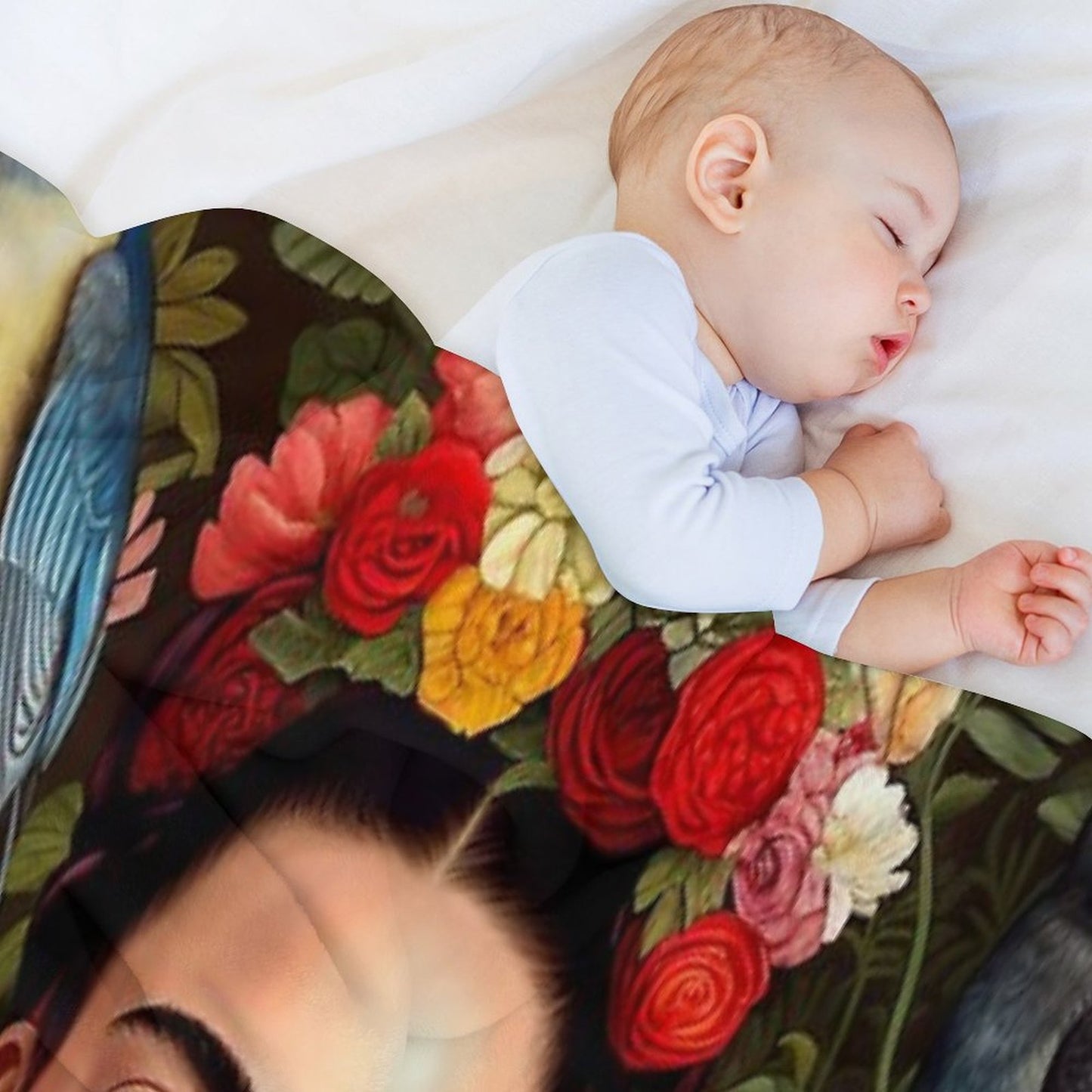 Frida Kahlo 7 Throw Blanket
