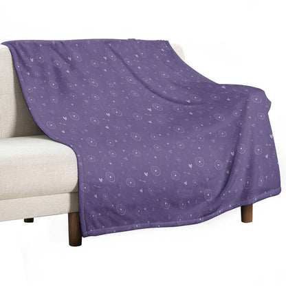 Kate Bishop Hawkeye Print Throw Blanket