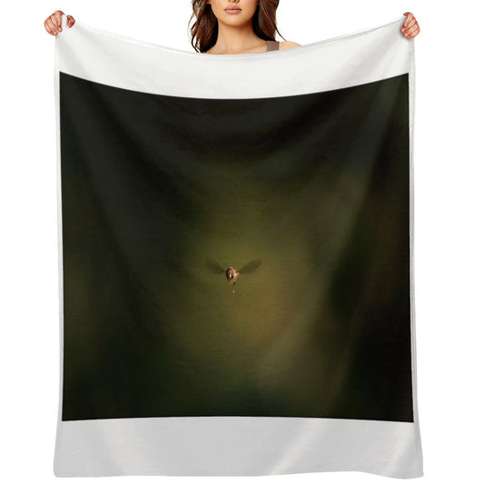 Hover in The Void Throw Blanket